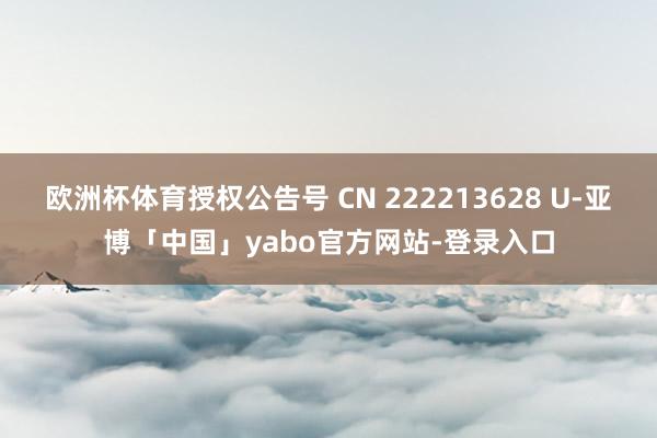 欧洲杯体育授权公告号 CN 222213628 U-亚博「中国」yabo官方网站-登录入口